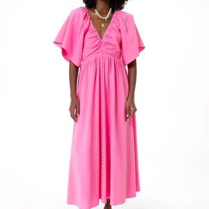 Pomander Place Pink Viviana Maxi Dress